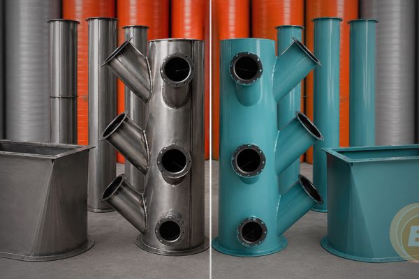 Beschichtete Bauteile für Klima- und Lüftungstechnik