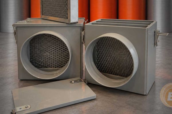 Filterkästen aus Kunststoff für die Lüftungstechnik